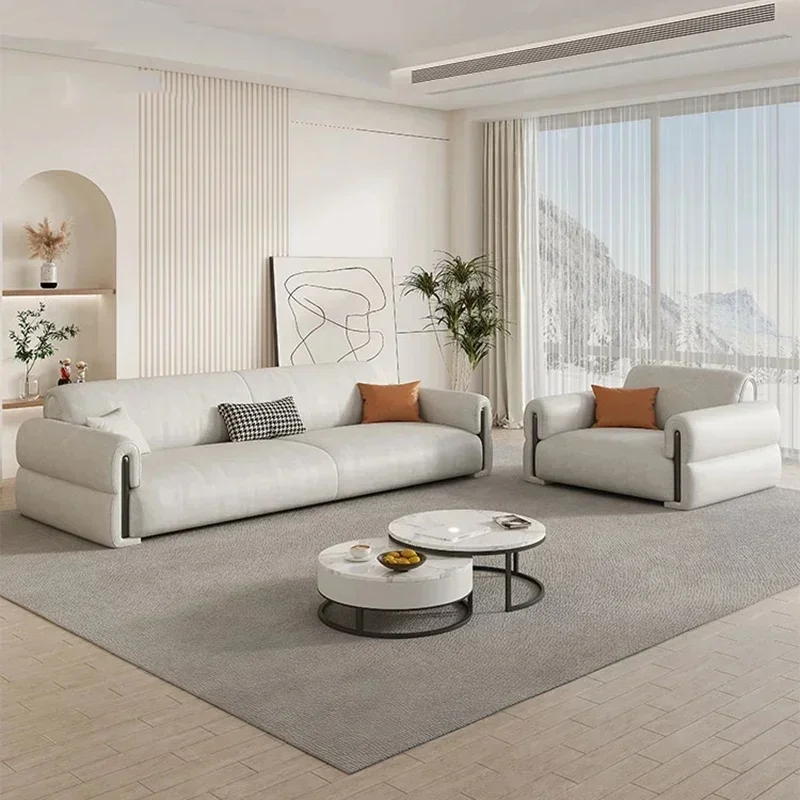 Modern Ergonomic Floor Sofa Sectional Pouf for Living Room Reception