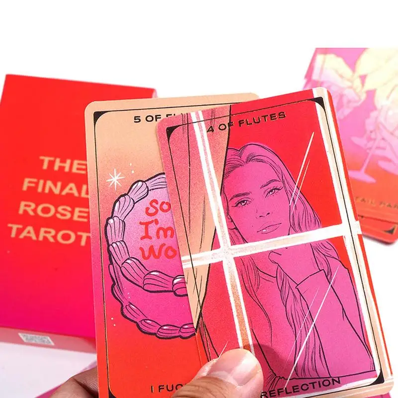 The Final Rose Tarot Oracle Cards Deck English For Fate Divination Board Game Tarot And A Variety Of Tarot Options PDF Guide