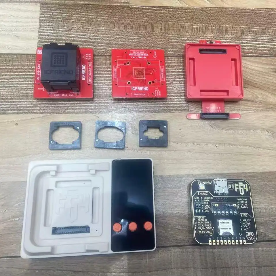 2026 2026 F64 Lite F64 Adapter EMMC 13 in 1 Socket Mobile Phone Repair Tool Kit