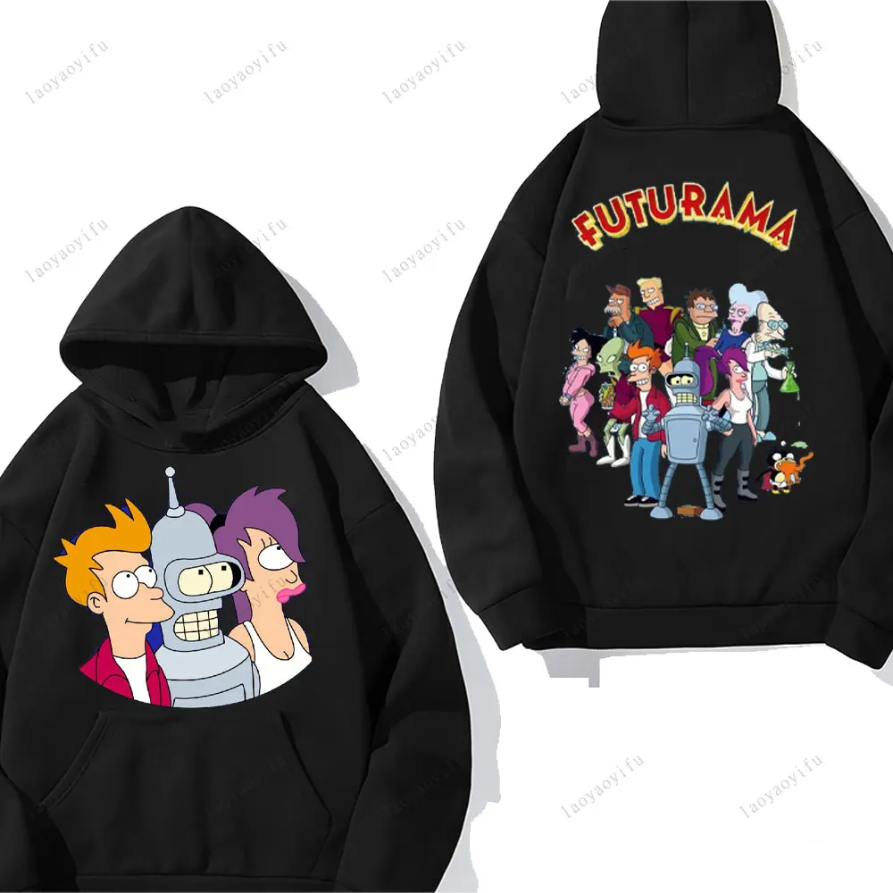 

F-Futuramas Hoodie Men Women Pullover Winter Comfortable Keep Warm Pullover Loong Sleeve Sportswear Fun Gift Idea Tracksuit