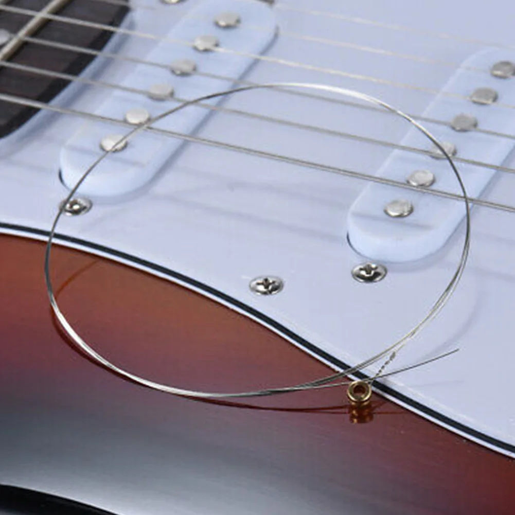 10PCS Orphee Einzelne Saiten Für Elektrische Gitarre 1st E-String (.009) Ersatz High-carbon Stahl String gitarre Teile – Detail 6