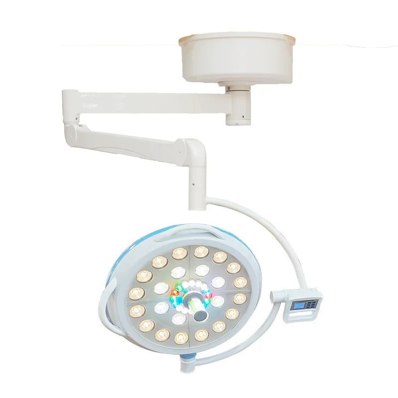 Portable Single Head LED 500 Operating Light Medical Electric Power Source for Operating Room Emergency Plastic Metal