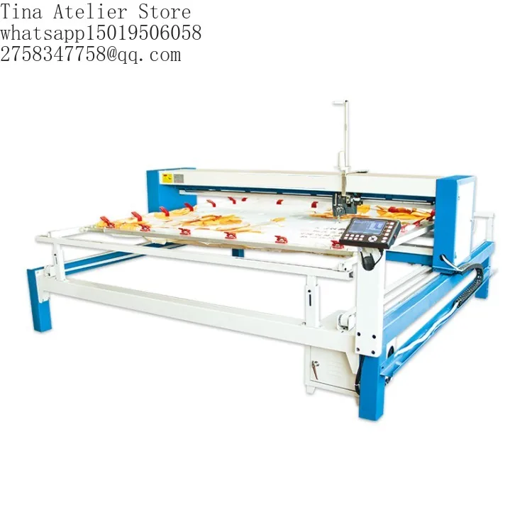 Customized Computerized Single Head Quilting Machine Machine Non Woven Middle Speed Nonwoven Waste Fiber Felt Making Machine