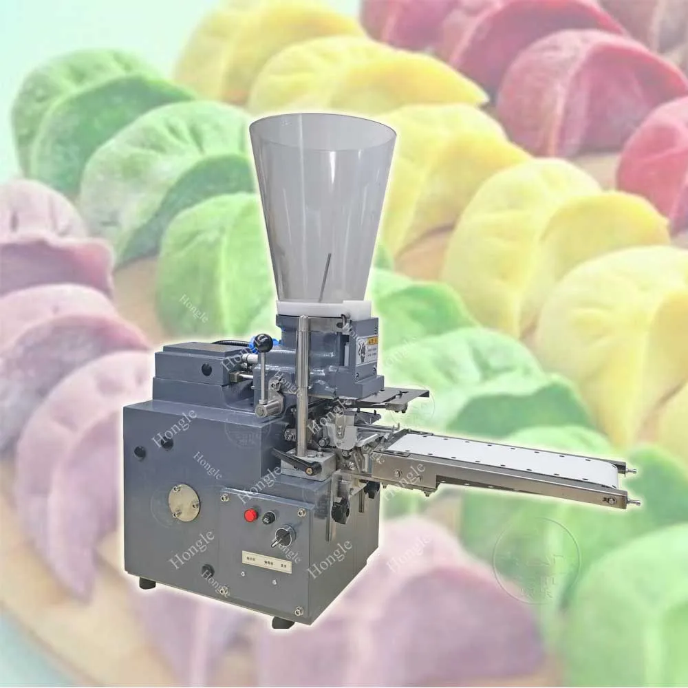High Efficiency Automatic Dough Dumpling Making Machine For Farm Industries Semi-Automatic Dumpling Production Machine view 6