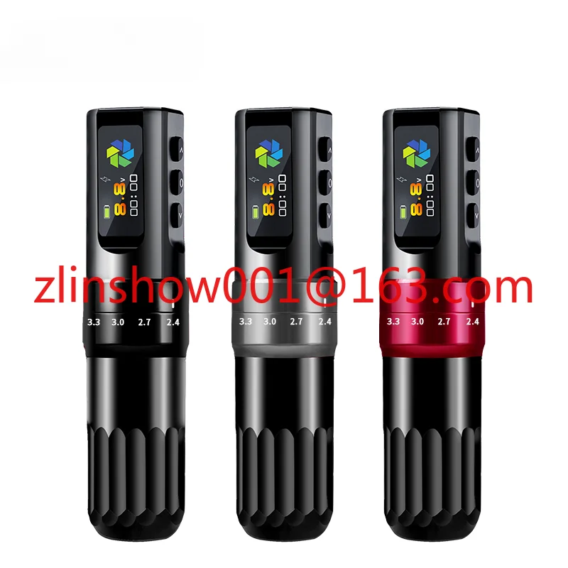 2024 Factory Supply Wholesale  Price F3 Adjustable Stroke Tattoo Pen Machine 2000mAh  Low noise Tattoo Pen Machine