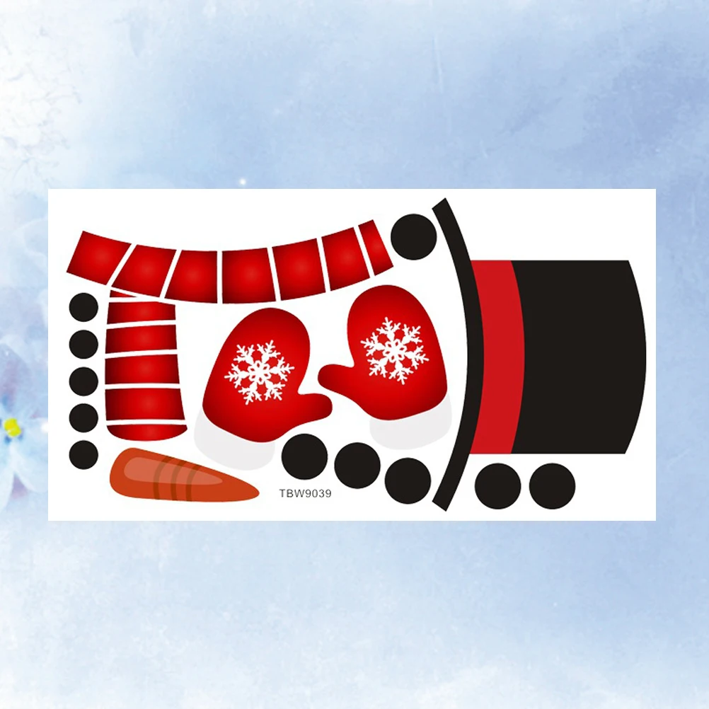 

refrigerator stickers fridge decors Snowman refrigerator decors double sided stickers Snowman refrigerator stickers