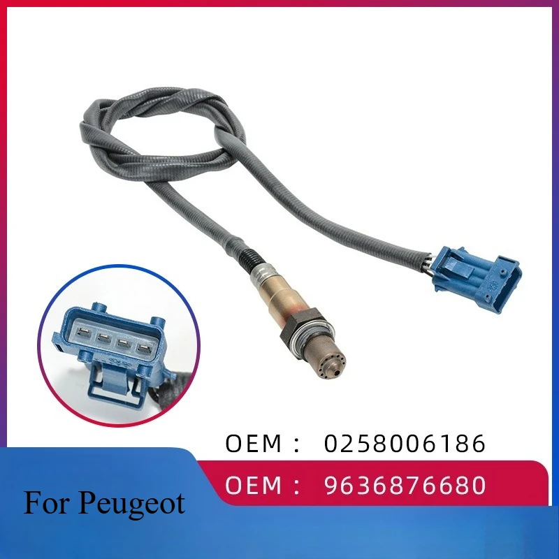 

0258006186 rear o2 oxygen sensor for Peugeot 206 308 BYD S6 S7 2.0L CC 2.0 16V 306 406 1.8-2.2L Citroe-n C5 Jumper 2.0L