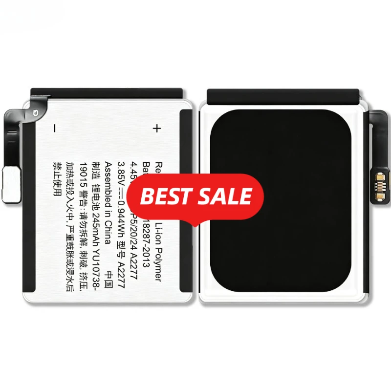 A2277 for Apple Watch Series 5 40mm Watch Battery 0 Cycle High Quality High Capacity Replacement Bateria Grade A Cell with Tools