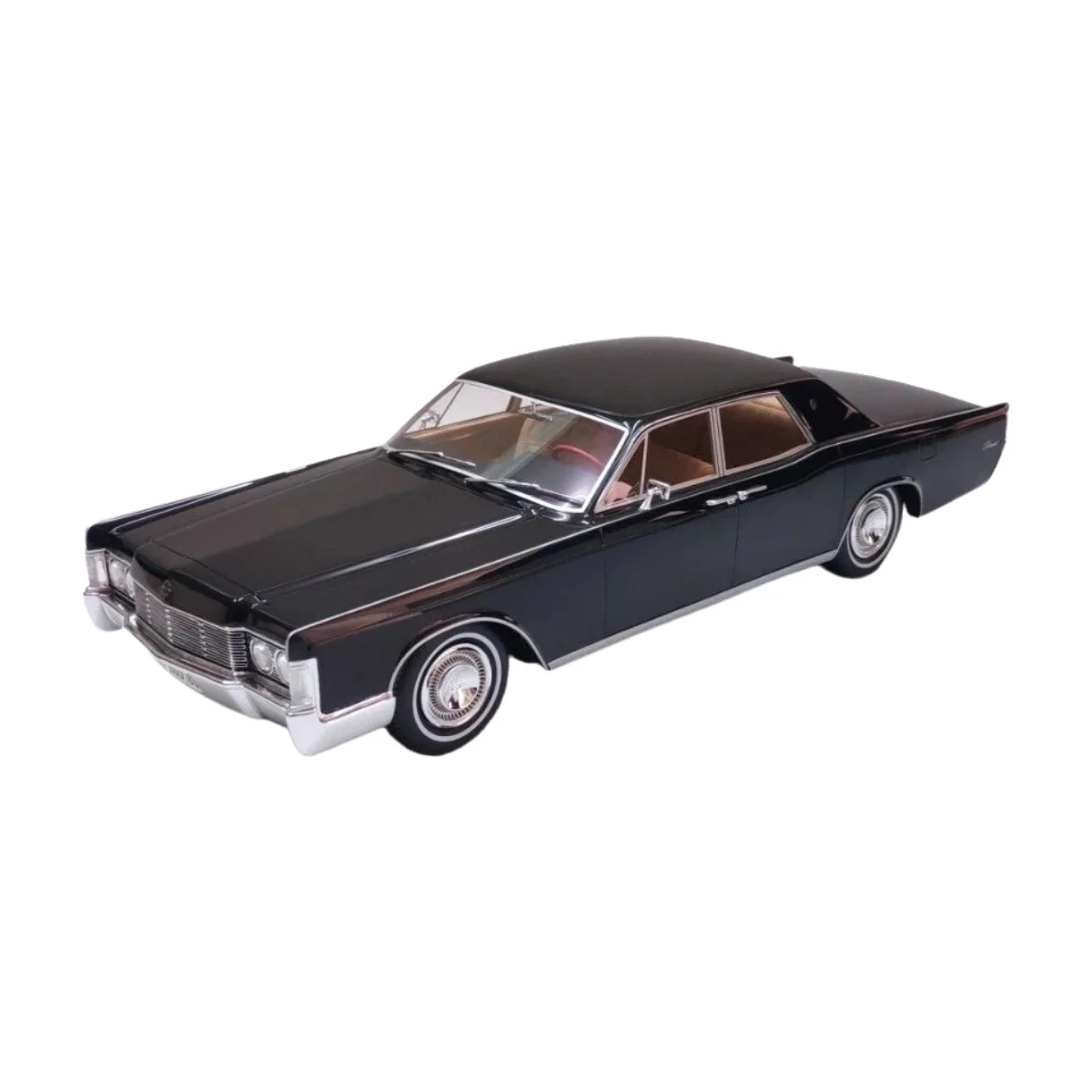 Decoración del hogar coche BoS 1/18 modelos lincoln CONTINENTAL SEDAN 1968 Best Of Show modelo negro