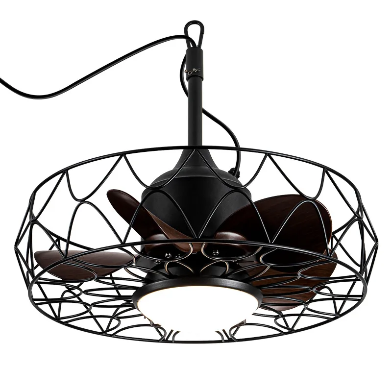 

Outdoor waterproof fan light balcony sun shed pavilion ceiling fan light electric fan light cross-border special supply