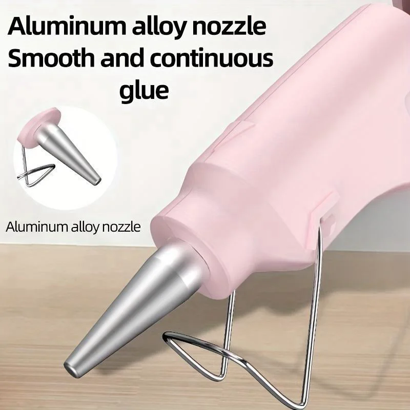 JQ1 glue gun, 20W electric hot melt glue gun with wire, suitable for household handicrafts, handicraft repair and repair