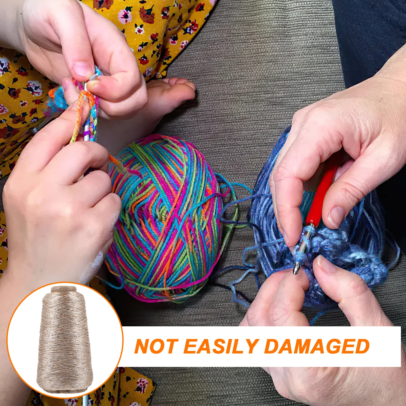 

Sequin Braided Thread Cotton Yarn for Crochet Knitting 100g Balls Glitter Yarn Handmade Gifts Christmas Shoemaker Elastic Band