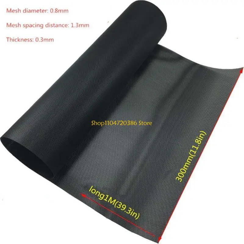 Staubsicherer Computer Mesh PVC Mesh Net Cover Guard für Lautsprecher -Lüfterkühler für Case Chassis Dust Filter Net Net für CAS