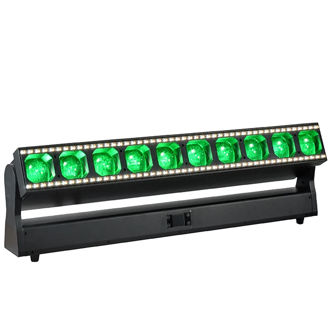 New Version LED Bar Light Pixel Zoom 10x 60w RGBW 4 In1 Led with High Power Moving Head Light Stage Beam bar Light
