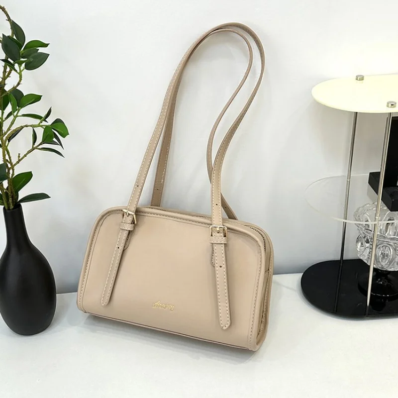 

Модная женская сумка через плечо в стиле ретро, маленькая сумка через плечо из искусственной кожи с карманами