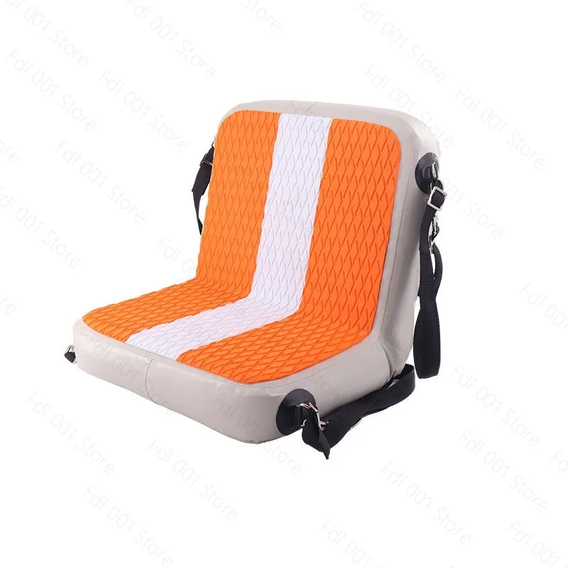 PVC Surf Paddle Board Inflatable Seat Kayak Canoe Waterproof Backrest Seat Cushion Fishing Boat Adjustable Seat