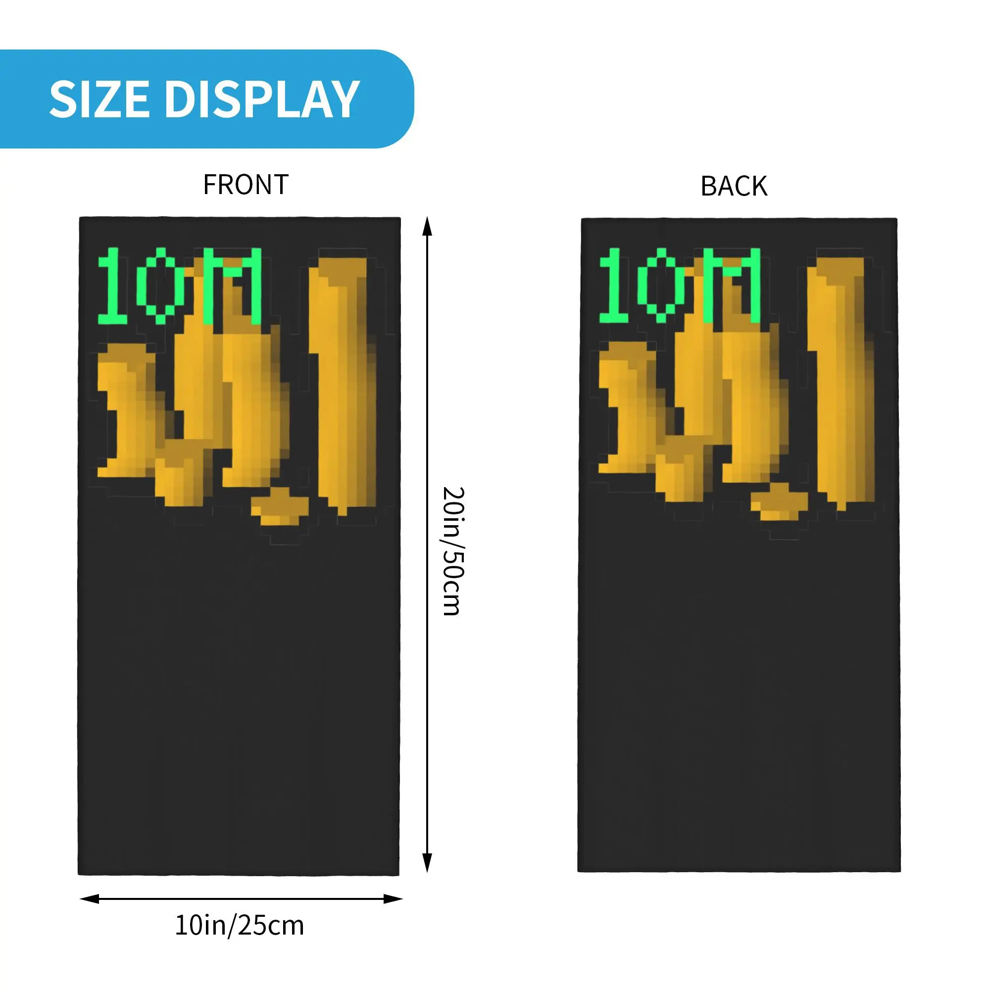 عملات معدنية بطول 10 أمتار - غطاء رقبة باندانا مطبوع قناع وشاح دافئ بالاكلافا للمشي لمسافات طويلة وصيد الأسماك للجنسين للبالغين طوال الموسم