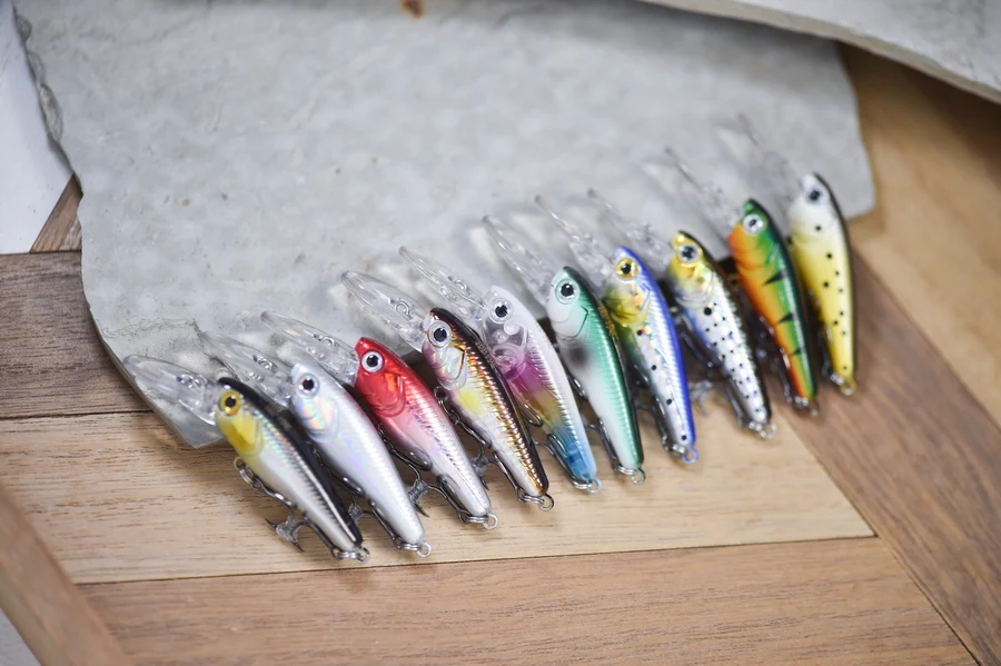 1Pcs Schwimmende Angeln Lockt Minnow Harten Köder 40mm 3g Hochfrequenz Schaukel Wobbler Crankbait Karpfen Barsch stecker Angelgerät – Detail 19