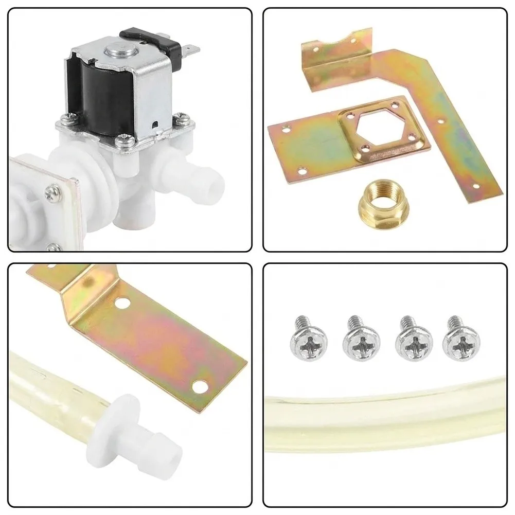 1set Ice Maker Water Inlet Solenoid Valve With Electromagnetic Control Valve For Manitowoc 000009123 MAN00007965 Accessories