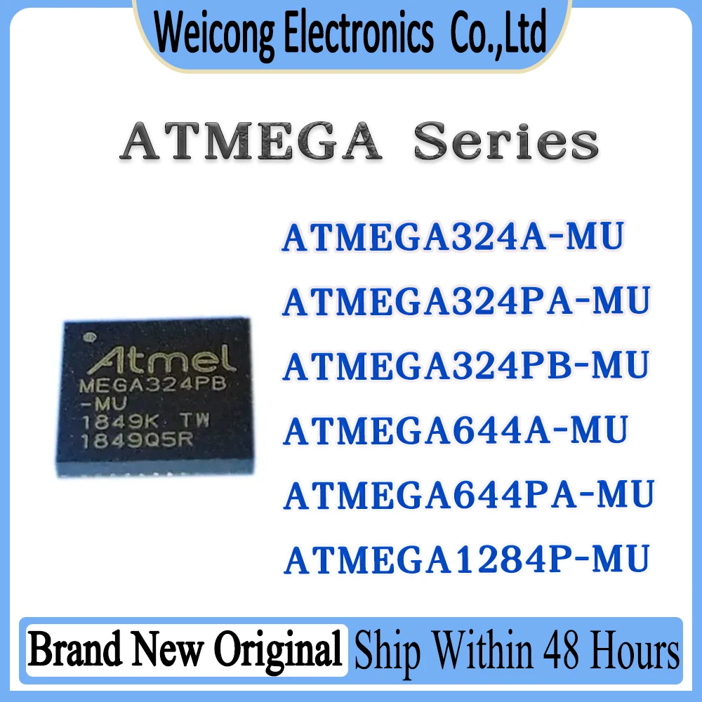 

ATMEGA324A-MU ATMEGA324PA-MU ATMEGA324PB-MU ATMEGA644A-MU ATMEGA644PA-MU ATMEGA1284P-MU ATMEGA ATMEG ATME AT IC MCU Chip QFN-44