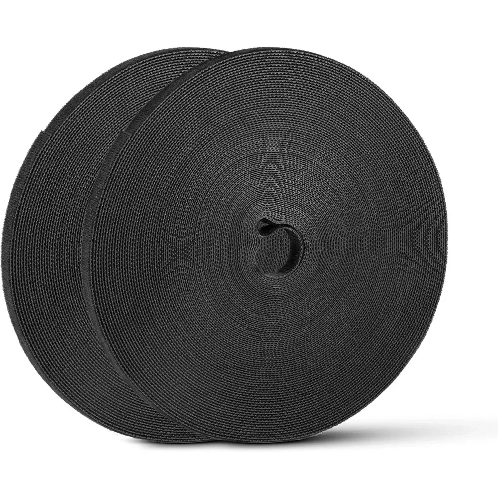 

54 yards x 1/2 inch reusable cable tie Adjustable cable tie Cable management cable tie Tissue tape hook loop cable tie