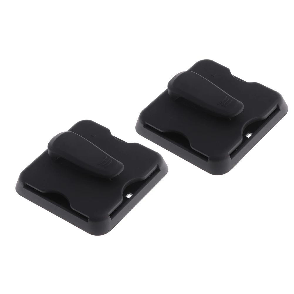 

2pcs Car Sunshade Clip Key Card Holder Beige Plastic Sunglasses ganizer for Visor Multi Pockets Durable Material Simple