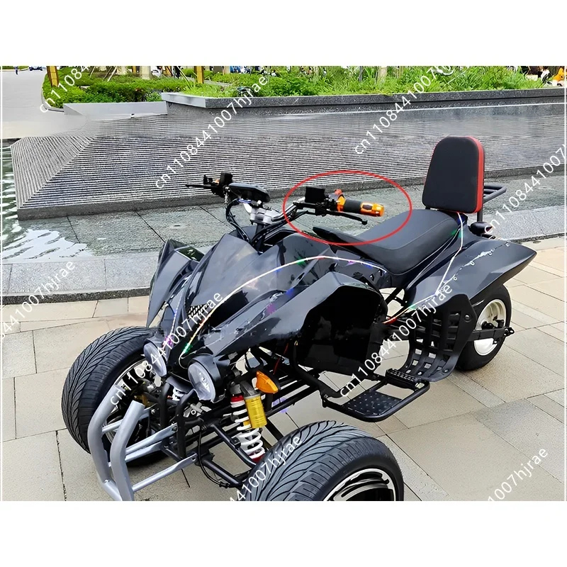 Motorcycle aluminum alloy left and right brake clutch lever, used for pit truck all-terrain off-road racing accessories