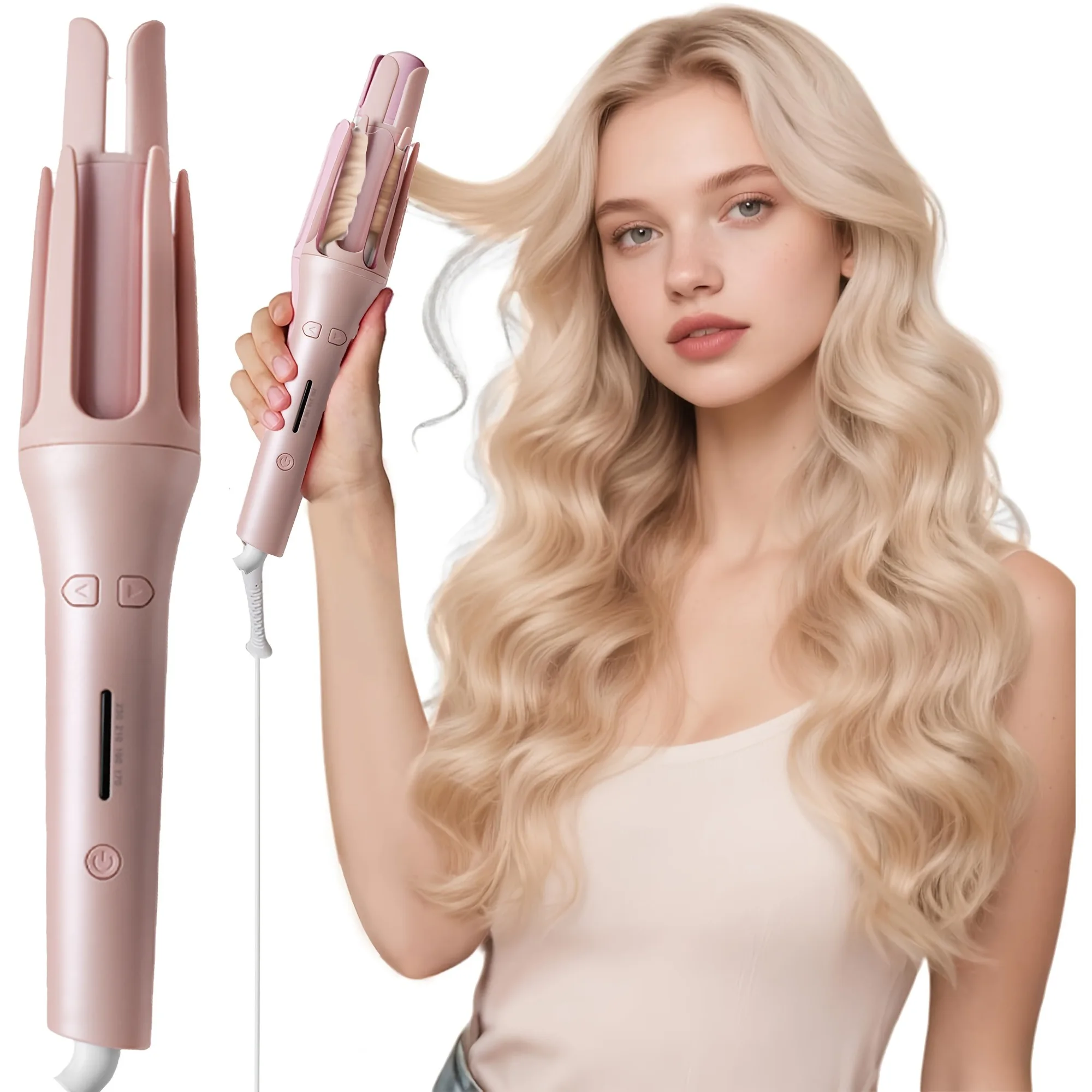 Automatic rotating 32mm ceramic curling iron, suitable for professional daily makeup curling iron 3
