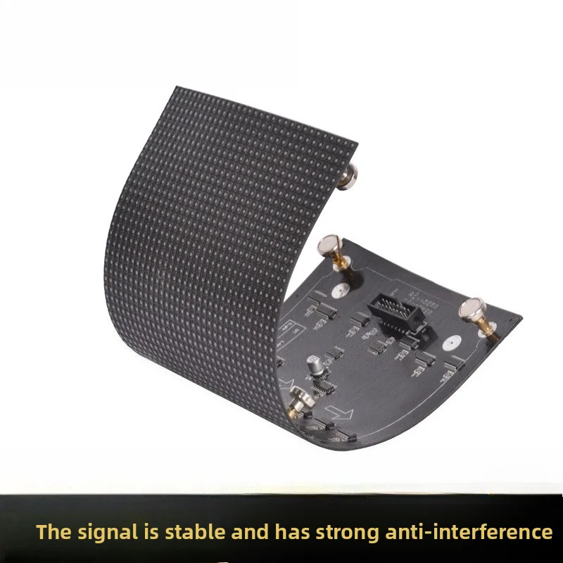 2026 Full Color Flexible Soft LED Display, Outdoor Waterproof High Bright LED Advertising Screen, Indoor Digital Module
