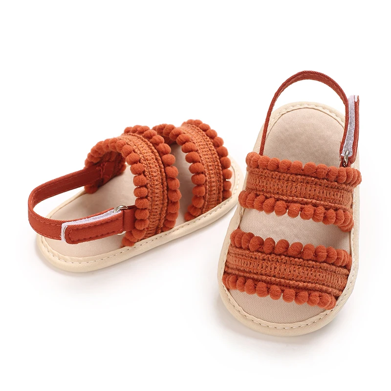Summer new style 0-1 year old fashionable and cute princess baby walking open toe sandals