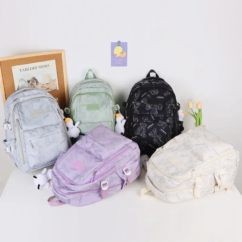 Kids Backpack for Boy Toddler Backpacks Mother Kids Bag for Girl Cute Backpack School Bags Cartoon Backpack Travel Bags Сумка