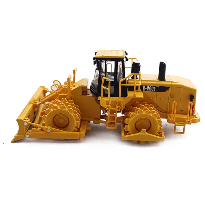 Diecast C-COOL 1:64 Alloy Engineering Vehicle Model Toy Car Shovel Roller Bulldozer Model 80016 FIinished Simulation Gift Toys