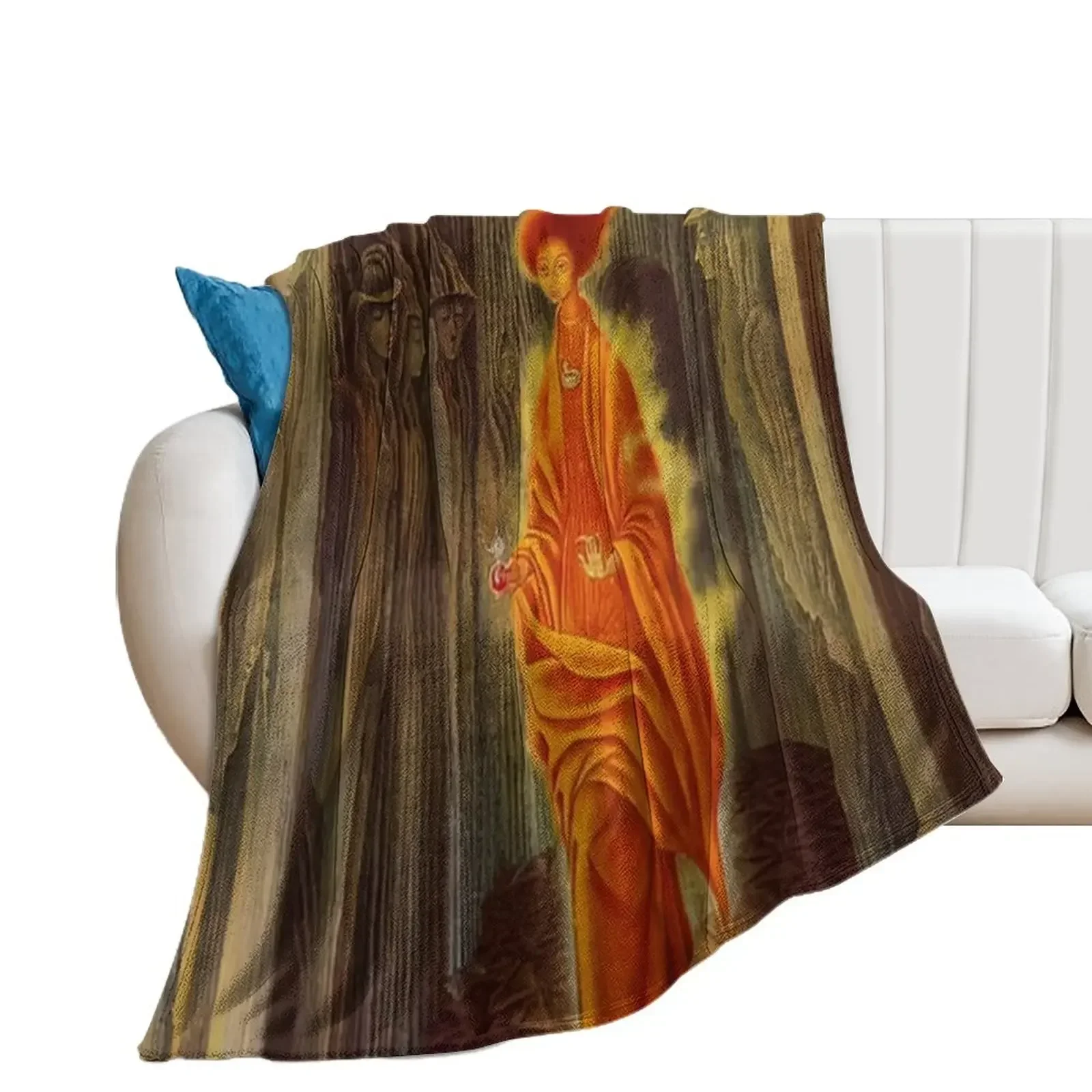 The Call by Remedios Varo Throw Blanket Thin Kid'S for winter Custom Blankets