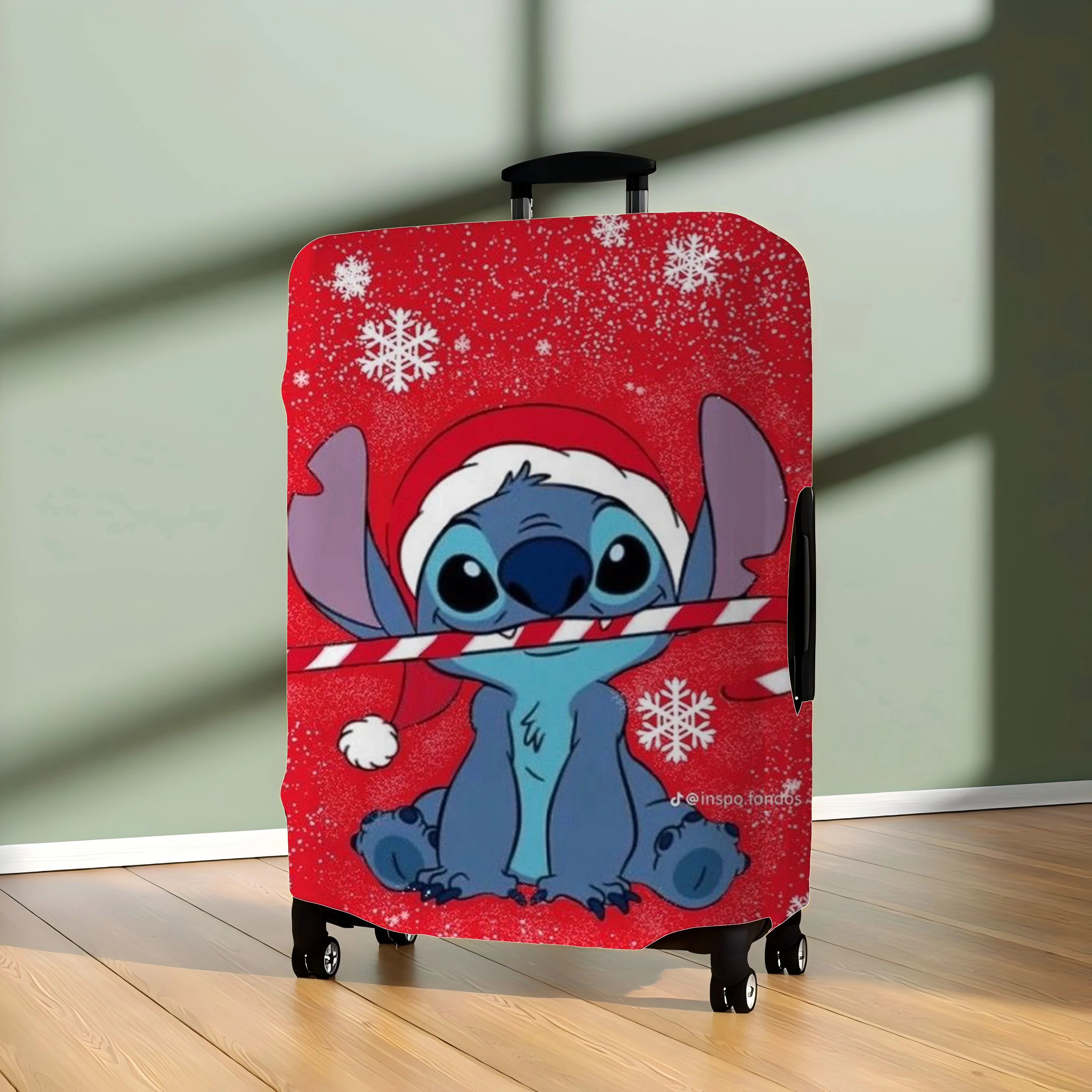 Stitch Suitcase Case Disney For Travel Storage Bag Traveling Luggage Cover Protector Accessories Covers Trolley Suit Protective