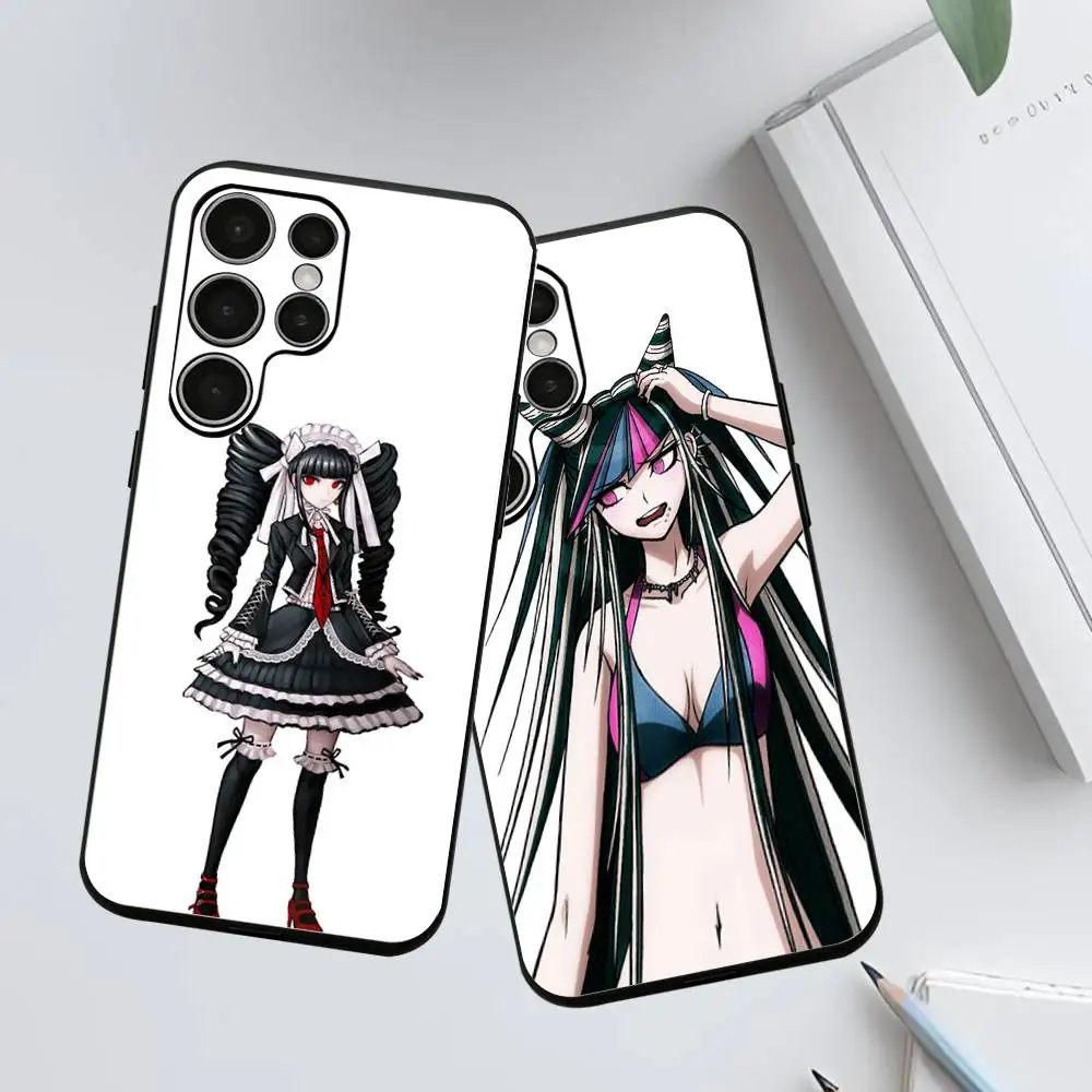 

Cartoon I-Ibuki Mioda S-Shuichi Saihara Phone Silicone Case for Samsung S 24,22,20,23,21,20 Ultra Plus Lite Print Silicone Cover