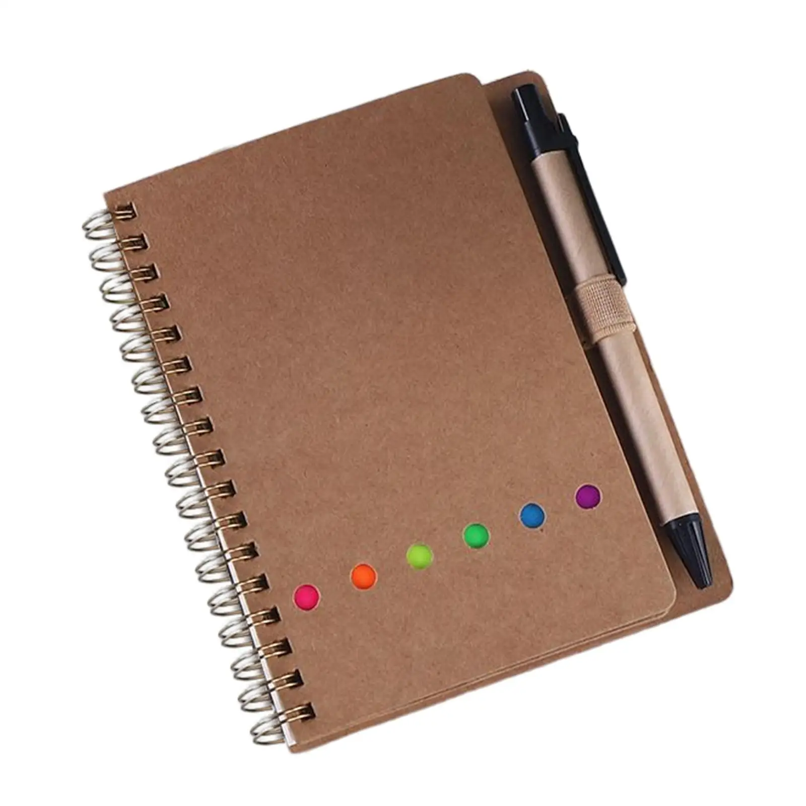 2-4pack Travel Writing Notebook Diary Book Portable with Sticker for Diary Gifts