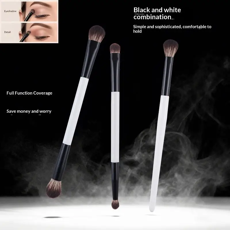 1/3Pcs Powder Blush Contour Makeup Brushes Dual-Ended Foundation Face Brush Eye Makeup Brush Set For Daily Cosmetic
