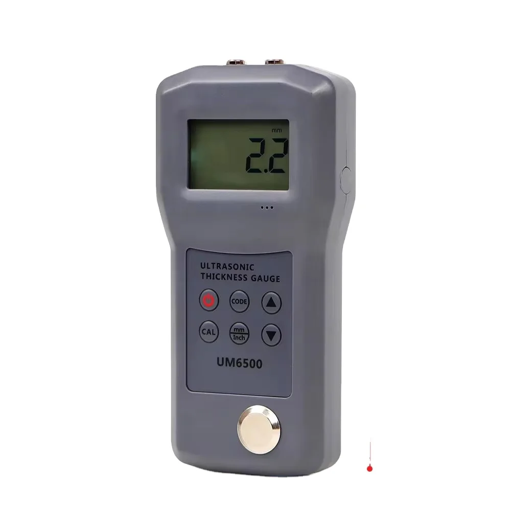 

HEDAO UM6500 Large Lcd Screen Backgliht Ultrasonic Thickness Gauge Range 1-200mm thickness Meter