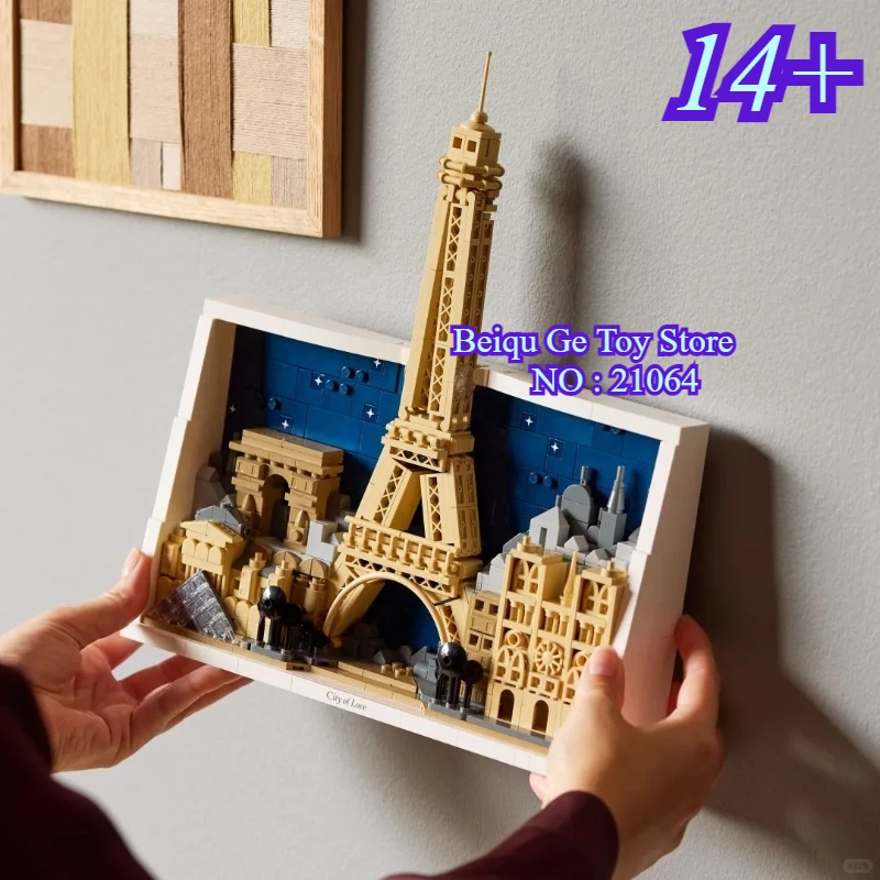 

2026 new stock building block series 21064 Baling Love City boys and girls toys birthday gifts furniture decoration accessories