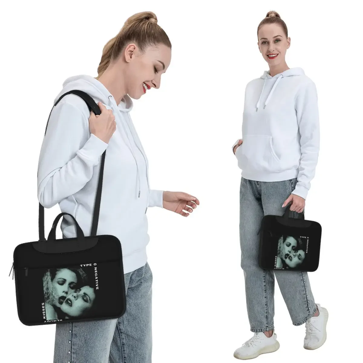 Pop Music Hip Album Band 80s 90s Hop Crossbody Laptop Bag Case Computer Bag 13 14 15.6 Inch Notebook Pouch for Macbook Lenovo