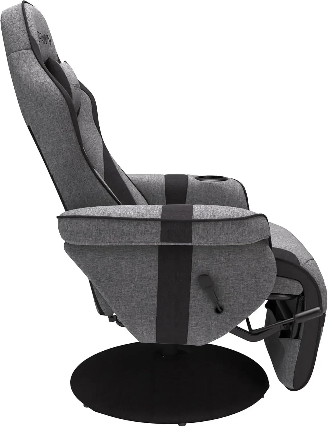 900 Gaming Recliner - Video Games Console Recliner Chair, Computer Recliner, Adjustable Leg Rest & Recline,Recliner, Gray Fabric