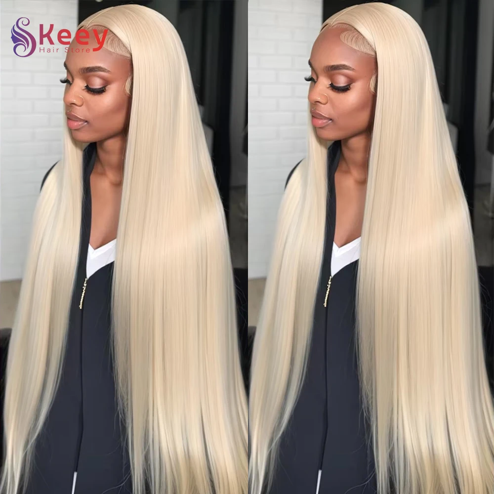 30 38 بوصة شقراء 613 شعر طبيعي مفرود باروكة 200 الكثافة 13x6 الدانتيل الجبهة خصلات الشعر المستعار الإنسان 100% البرازيلي الملونة باروكة من شعر طبيعي #1