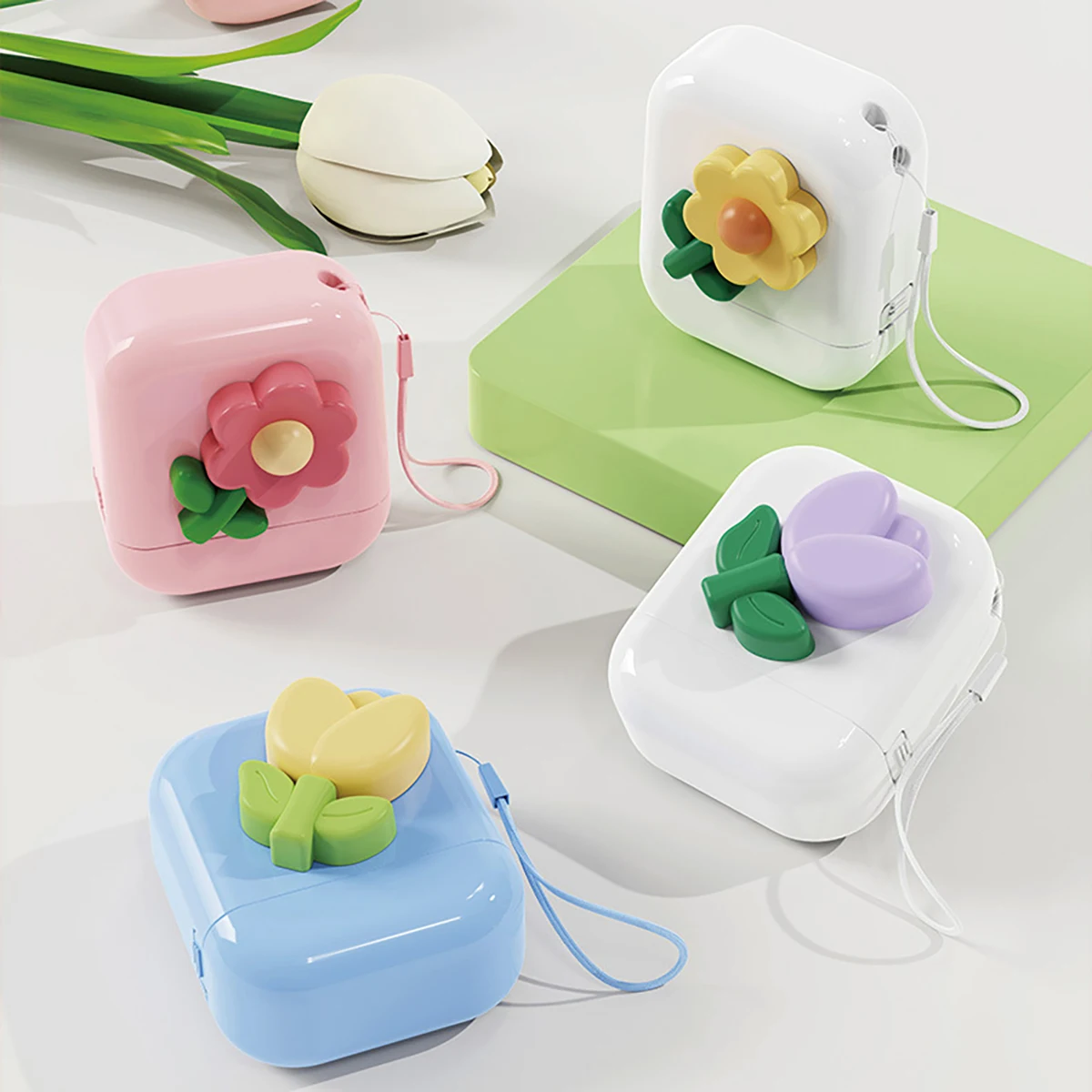 

Flower Custom Name Stamp Signature Personalized Name Stamp Kindergarten Clothing Label Quick-drying Ink Customized Text Seal