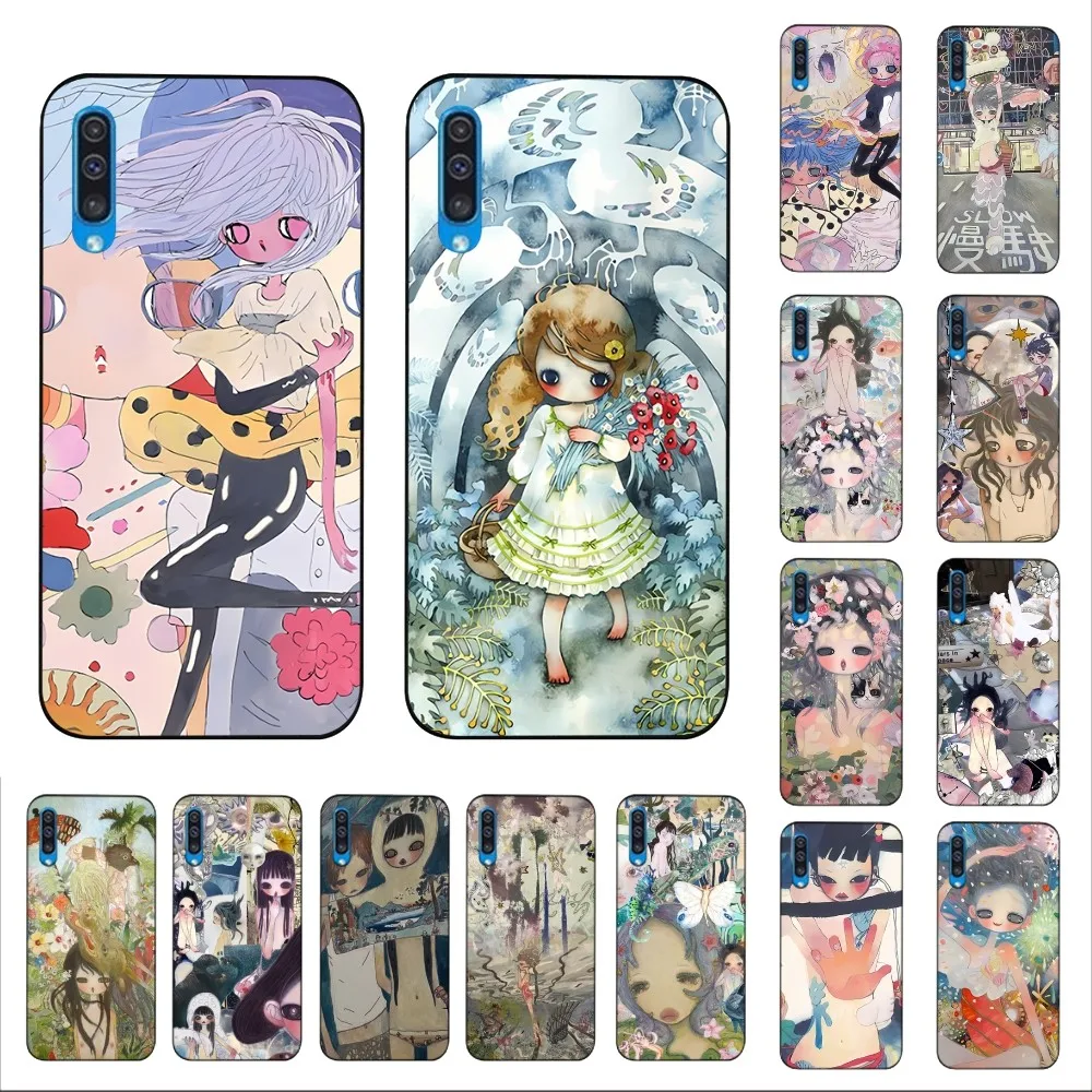 Aya Takano Phone Case For Samsung A 10 11 12 13 20 21 22 30 31 32 40 51 52 53 70 71 72 73 91 13 Shell