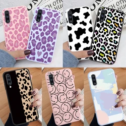 Leopard Print Phone Case For Samsung Galaxy A50 A70 A55 A56 A16 A35 Protection Back Cover Soft Silicone Fundas Coque