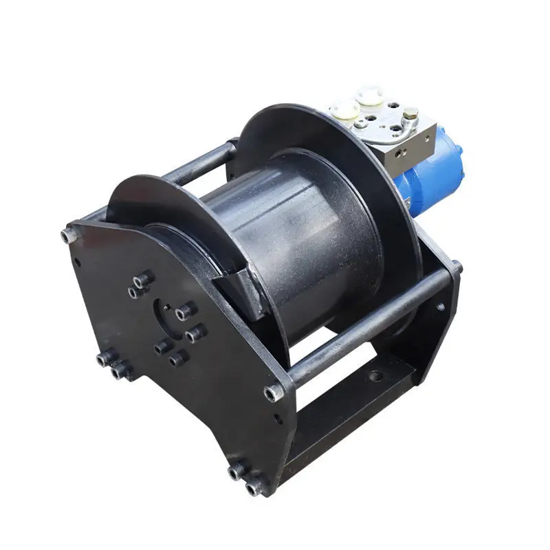 

Hydraulic winch winch hydraulic winch traction crane manual new remote control