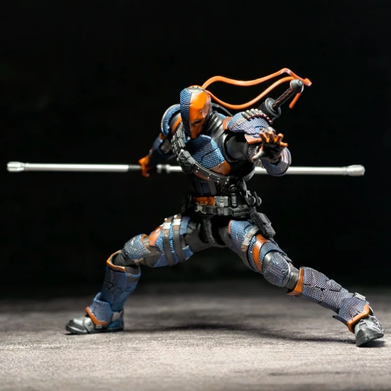 قريبا قريبا 1/12 مقياس جديد حقيقي LPZZ Deathstroke Arkham Knight DC002 عمل نموذج لجسم لعبة توضيح عالي جمع هدية