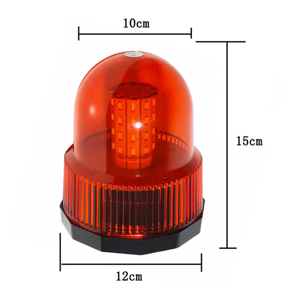 Car LED Strobe Light 40LED 20W Vehicle Police Led Strobe Rotating Warning Light Led Flashing Emergency Beacon Lamp