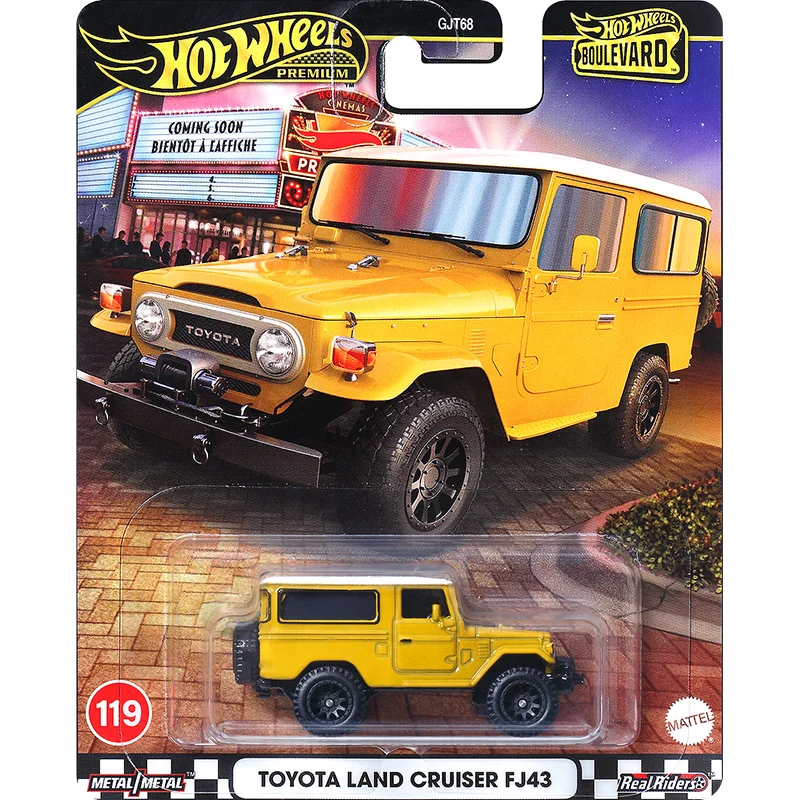 Предпродажа Hot Wheels Premium Boulevard 24. # 116-120 Porsche 935 BMW M5 Lancia Delta Toyota Land Cruiser Alfa 1/64 Игрушечный автомобиль GJT6