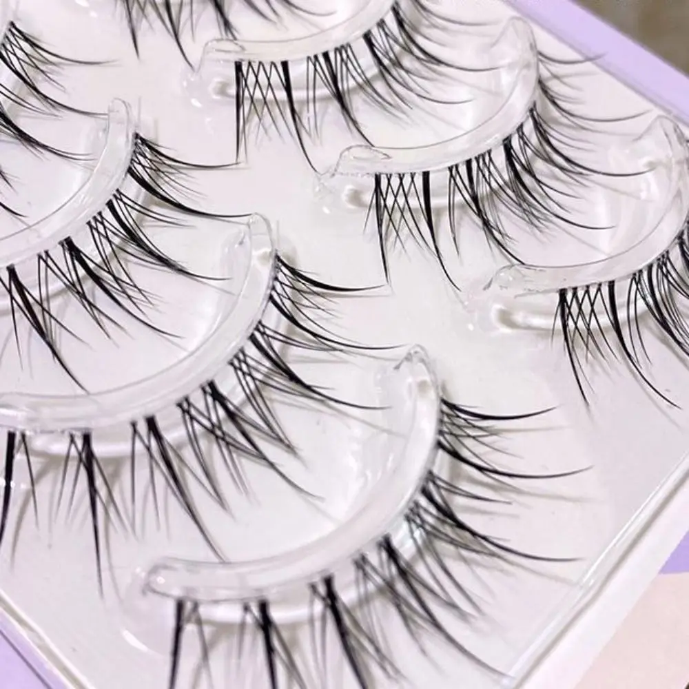 Wimpers Verlenging Nep Cluster Wimpers DIY Make-up Pluizige Valse Wimpers Herbruikbare Dichte Dikke Gekrulde Wimpers Make-Up Tool